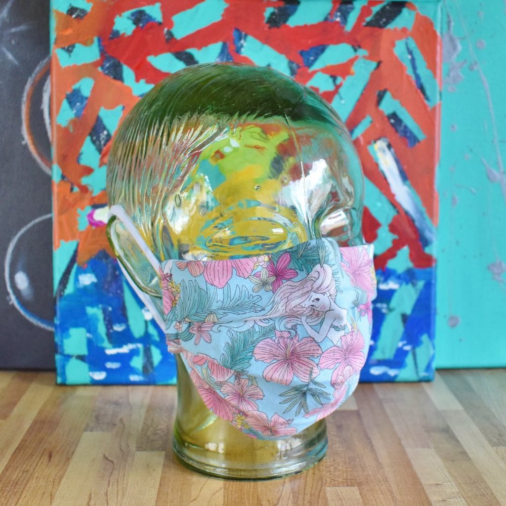 Ariel Disney Princess Face Mask - Little Mermaid